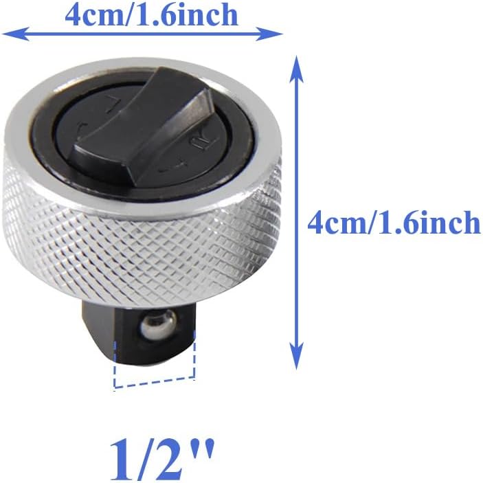 GOSWIFT 1/2" Drive Reversible Thumbwheel Ratchet Wrench, Palm Ratchet Wrench, Finger Ratchet - Image 3